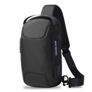 Bolso de Hombro Deportivo para Hombre con Diseño de Coche - Estilo Street Chic